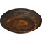 Ekena Millwork Carlsbad Ceiling Medallion (Fits Canopies up to 7 7/8"), Hand-Painted Rust, 12 1/2"OD x 1 1/2"P CM12CARUS - alternate 2